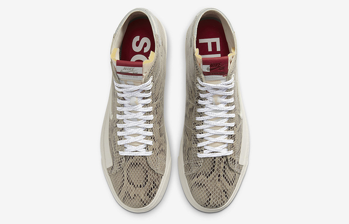 Soulland Nike SB Blazer Mid Snakeskin Beige CN4540-001 - Where To