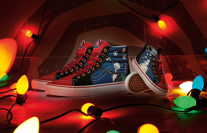 The Nightmare Before Christmas And Vans To Release New Sk8-Hi "Christmas Town"