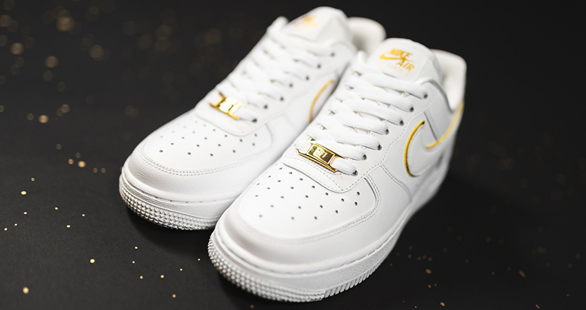 You Can Not Deny The Beauty Of Nike Air Force 1 Essential Gold Pack Has! 02