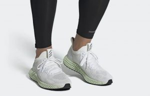 adidas Alphaedge 4D Parley White Mint FV4687 on foot 01