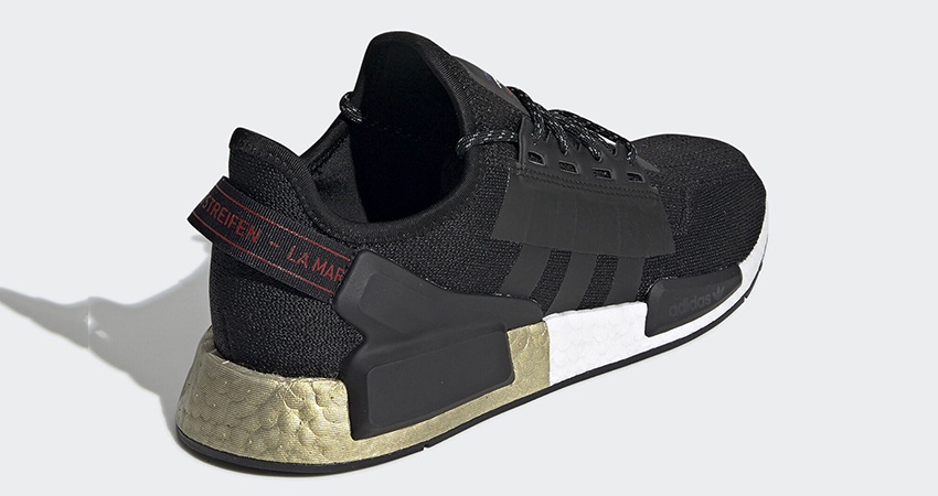 adidas NMD R1 V2 Celebrates The End Of Year With The Black Metallic Gold 03