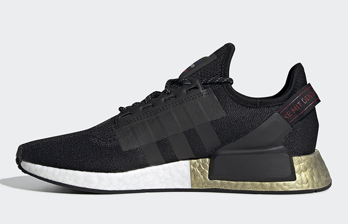 adidas NMD R1 V2 Celebrates The End Of Year With The Black Metallic Gold