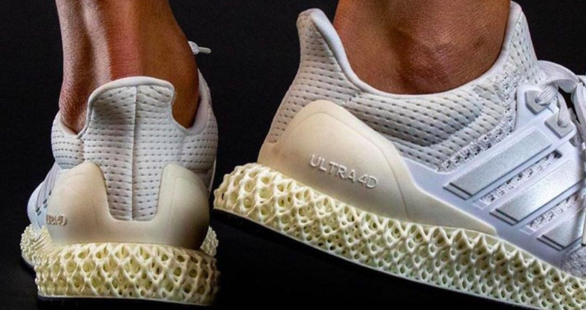 A Closer Look At The adidas Ultra 4D Pearl White 01