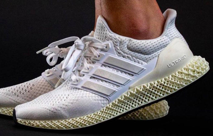 A Closer Look At The adidas Ultra 4D Pearl White