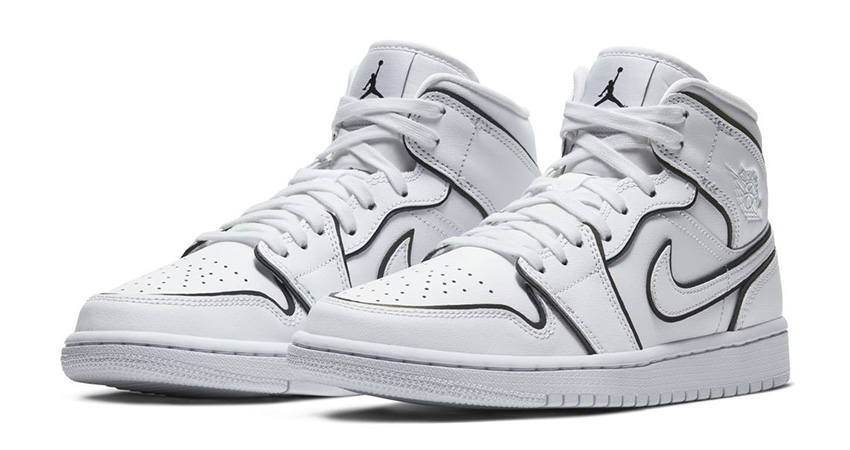 Air Jordan 1 Mid SE Pack Features With Reflective Border 02