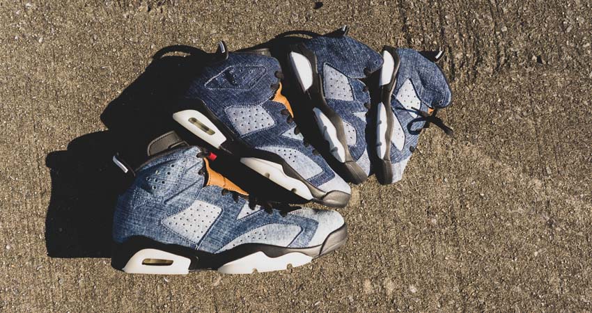 Air Jordan 6 Washed Denim Coming With Full Family Size 01