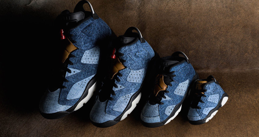 Air Jordan 6 Washed Denim Coming With Full Family Size 02
