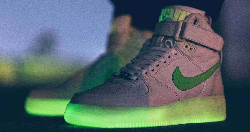 First Look At The RSVP Gallery Nike Air Force 1 High Green Volt
