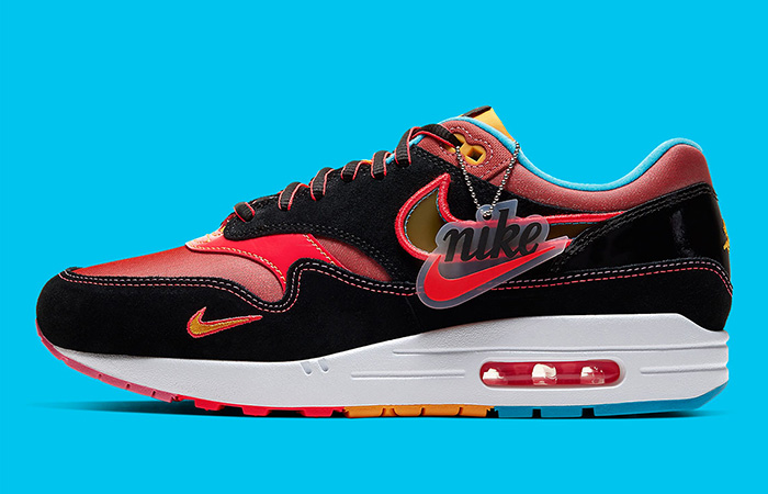 Have a First Look At Nike Air Max 1 Chinese New Year Black Fire