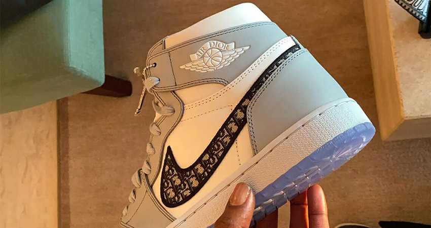Here Is The First Look At The Dior Air Jordan 1 High Grey White 02
