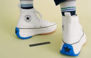 JW Anderson Converse Run Star Hike White 164665C on foot 02