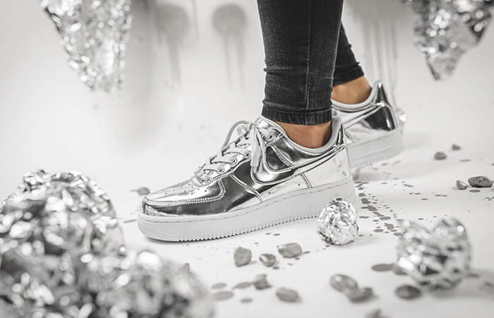Nike Air Force 1 Adds Two Metallic Bolds For Womens!!
