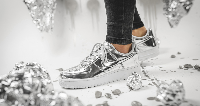 Nike Air Force 1 Adds Two Metallic Bolds For Womens!!