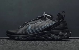Nike React Element 55 Quilted Grids Black CI3835-002 05