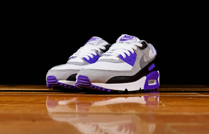Nike Womens Air Max 90 Purple Grey CD0490-103 07
