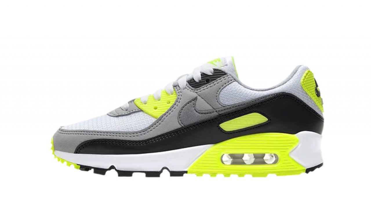 Grey and outlet yellow air max