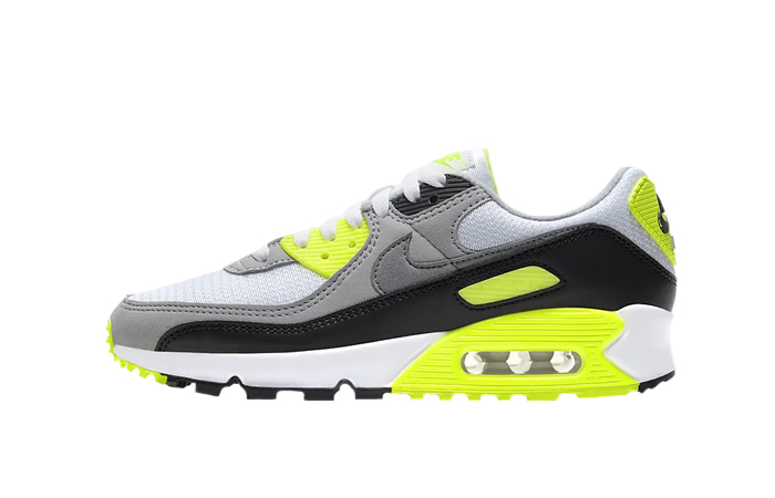 Nike Womens Air Max 90 Yellow Grey CD0881-103 - To - Fastsole