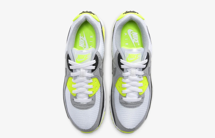 Nike Womens Air Max 90 Yellow Grey CD0490-101 04