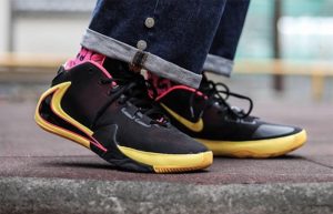 Nike Zoom Freak 1 Neon Black BQ5422-003 on foot 01