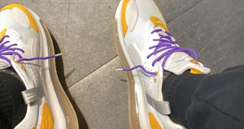 OBJ Nike Air Max 720 Gold White Releasing Soon With Playful Color Combination 01