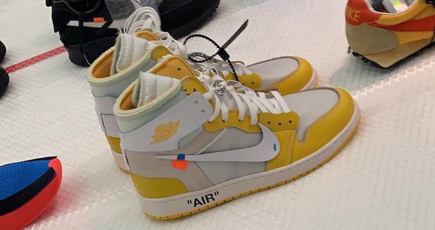 Off White Nike Air Jordan 1 Canary Yellow Will Release Next Year 03
