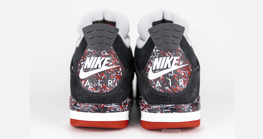 Official Look At The Nike Air Jordan 4 OVO Splatter 04