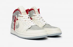 Sneakersnstuff Air Jordan 1 Mid Premium Grey White CT3443-100 04