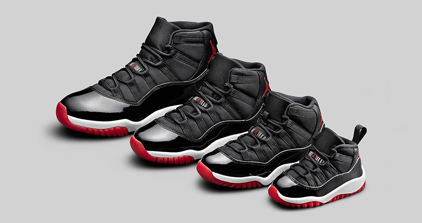 The Air Jordan 11 Bred Coming With All Sizes!!