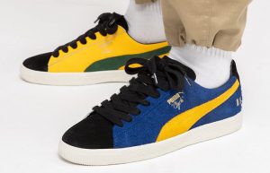 The Hundreds PUMA Clyde Decades 372944-01 on foot 01