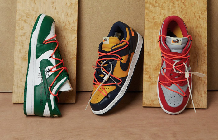 The Off-White Nike SB Dunk Pack Releasing Next Week