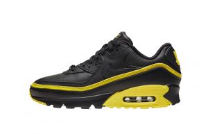 UNDEFEATED Nike Air Max 90 Black Yellow CJ7197-001 01