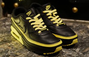 UNDEFEATED Nike Air Max 90 Black Yellow CJ7197-001 03