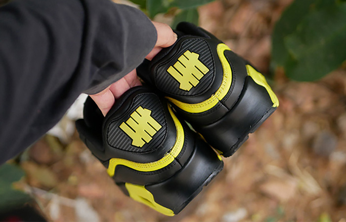 UNDEFEATED Nike Air Max 90 Black Yellow CJ7197-001 04