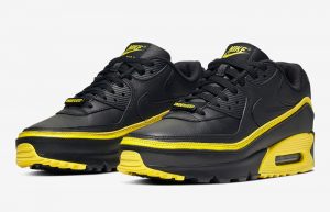 UNDEFEATED Nike Air Max 90 Black Yellow CJ7197-001 05