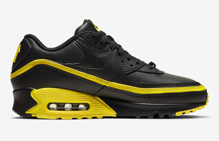 UNDEFEATED Nike Air Max 90 Black Yellow CJ7197-001 06