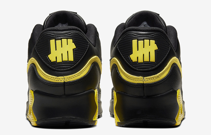 UNDEFEATED Nike Air Max 90 Black Yellow CJ7197-001 08