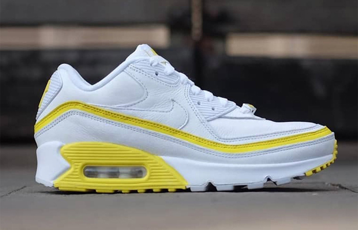 UNDEFEATED Nike Air Max 90 White Yellow CJ7197-101 02