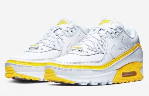 UNDEFEATED Nike Air Max 90 White Yellow CJ7197-101 05