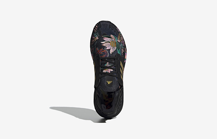 adidas Ultra Boost 20 DNA Floral Black FW4310 03