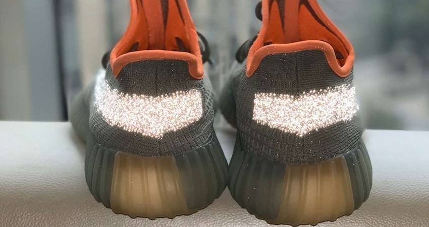 adidas Yeezy Boost 350 V2 Desert Sage Comes With A Reflective White Stripe 02