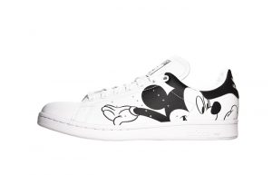 Mickey Mouse adidas Stan smith White Black FW2895 01