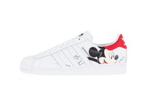 Mickey Mouse adidas Superstar White Red FW2901 01