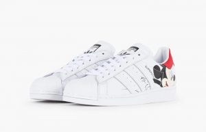 Mickey Mouse adidas Superstar White Red FW2901 02