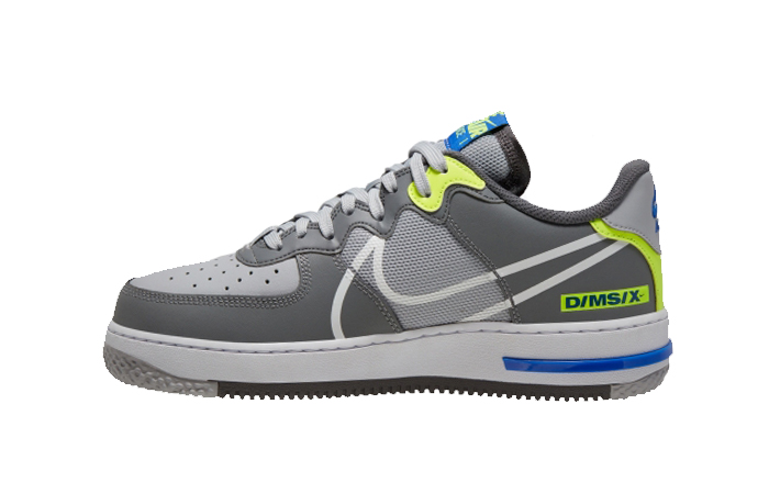 Nike Air Force 1 React DMSX Grey White CD4366-002 01