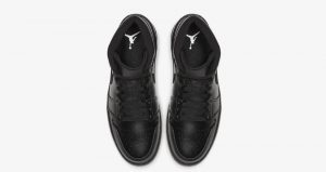 Nike Air Jordan 1 Mid Black Restock At Nike 03