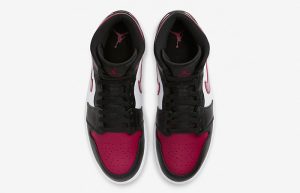 Nike Jordan 1 Mid Bred Toe 554724-066 07