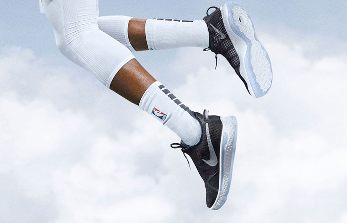 Nike PG 4 Black White CD5079-001 on foot 01