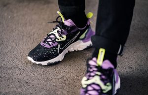 Nike React Vision Purple Black CD4373 002 on foot 02