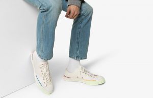 Pigalle Converse Chuck Taylor 70s Ox Vast Grey 165748C on foot 01