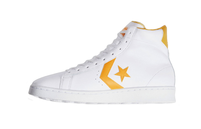Converse Pro Leather Mid Yellow White 166812C 01